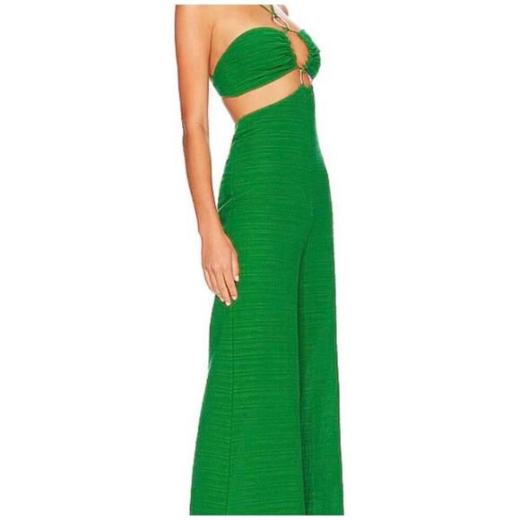 NWT Rumer Amoura Jumpsuit In Green Size Medium - Picture 3 of 10